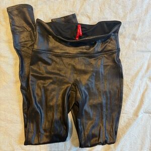 SPANX Faux Leather leggings